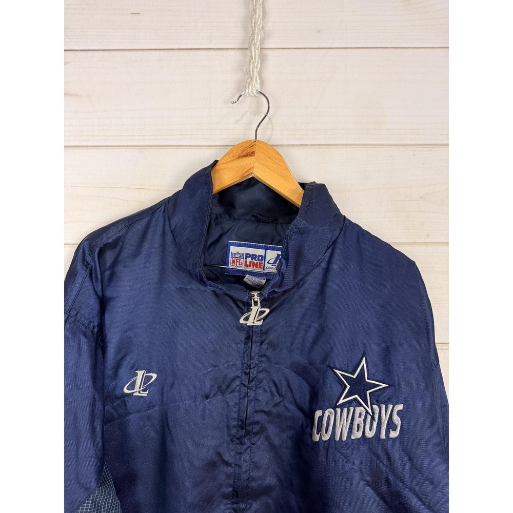 Vintage Dallas Cowboys Pullover Jacket Mens XL NFL Football Logo Athletic 90s - Picture 4 of 12